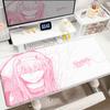 XXL HD Print Keyboard Pad Large Size Anime Mouse Pads Darling in The FranXX 02 Gaming Table Pad 400x900mm Big Desk Mats Zero Two