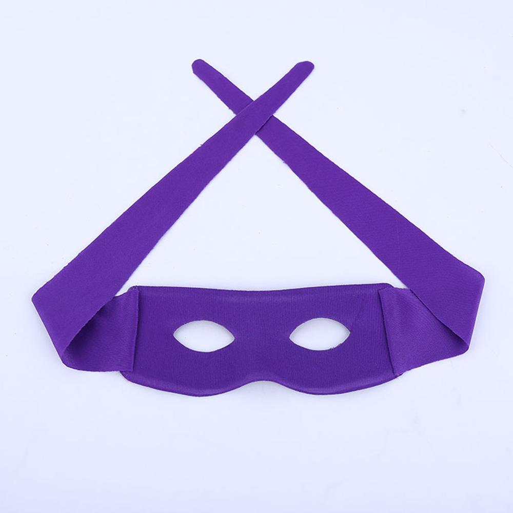 New 4Pcs PVC Ninja Mask For Halloween Cosplay Party Dress-up Accessories
