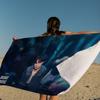 Singer J-Jimin Kpop Beach Towel Colorful Bath Towels For Girl Microfiber Quick Dry Custom Sand Free Beach Yoga Spa Gym Pool