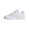 Adidas Grand Court 2.0 Kids Sneakers Unisex Boys Girls 17-25.5cm Footwear White Crystal Jade Clear Pink