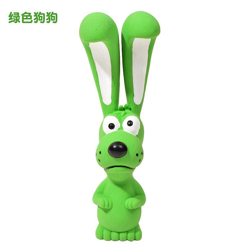 New Pet Latex Toy Long-eared Rabbit Animal Series Molar Teeth Cleaning Natural Latex Sound Toy Pet Products