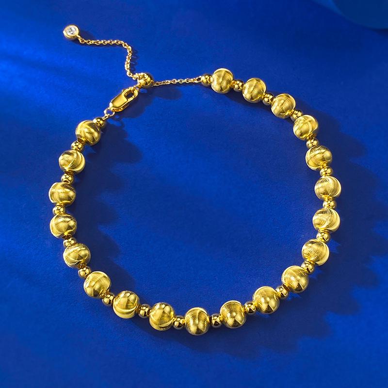 

S925 Sterling Silver Cat s Eye Beaded Bracelet for Women - Minimalist Light Luxury Design Adjustable