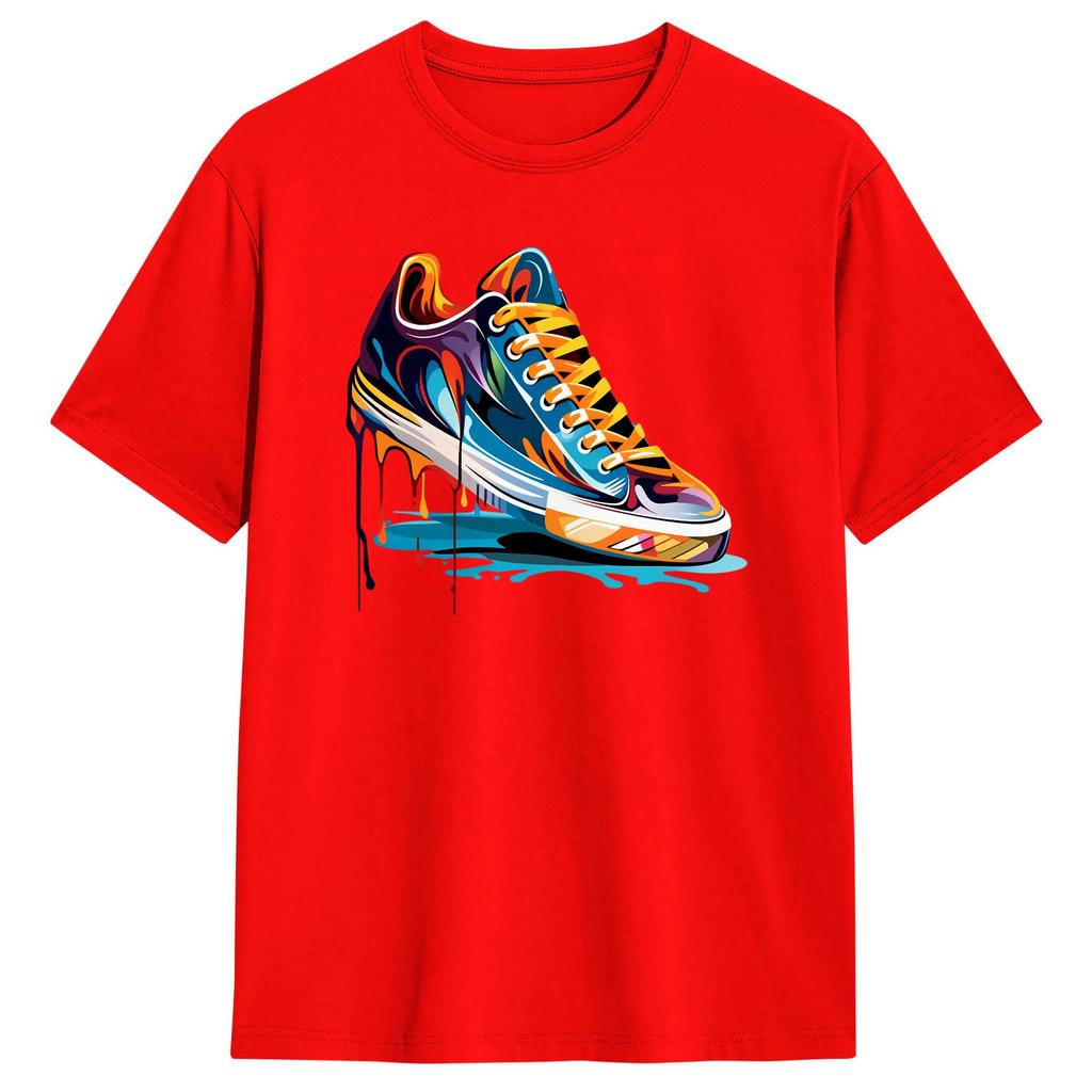 Streetwear T Shirt Summer Art Design Daily Sport Novelty Tshirts 100 Cotton Tee Shirt For Unisexs Aesthetic Hot Sale Tees