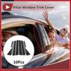 10 Pcs Car Door Pillar Window Trim for Toyota Venza 09-15