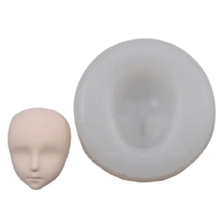 Baby Head Mould Clay Resin Mould for Making Cake Fondant Decorations