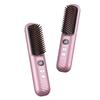 Portable Cordless Hair Straightener Brush Electric Hot Comb Ionic Hair Beard Straightener for Men and Women