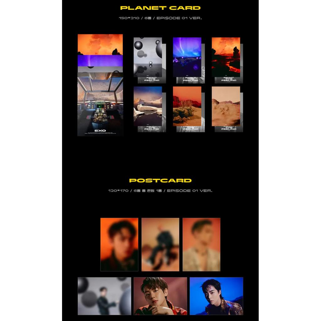 EXO - Special Album : DON'T FIGHT THE FEELING [Photo Book Ver.1]