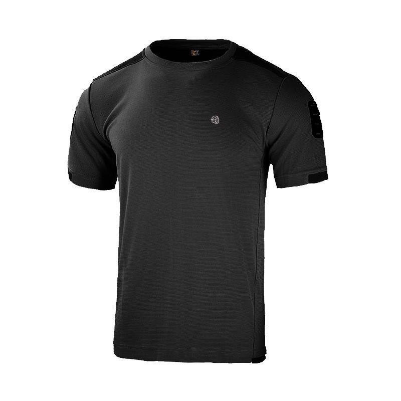 

Hanye Outdoor Quick-drying T-shirt Men s Mesh Breathable Sports Half-sleeve Loose Training Dress Round Collar Short Sleeves S