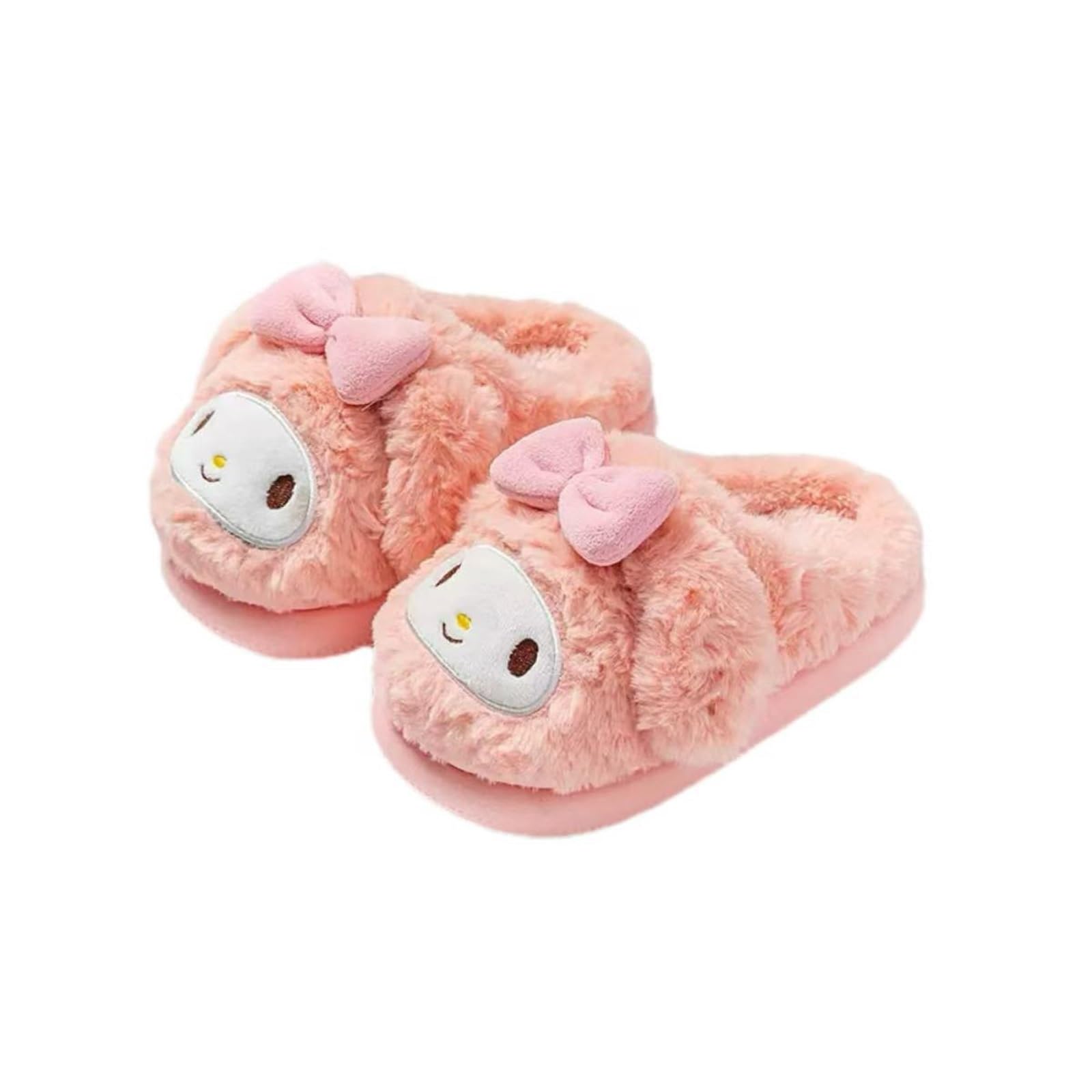 

Обувь Hello Kitty My Melody для Осени и Зимы, Длина 23 см [OGNIWO] и Тапочки/Домашние - Пушистые, Теплые, Тихие, Нескользящие, Легкие, Милые, Стильные,