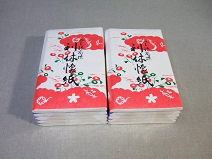 

Two Tea Ceremony Papers: Rikyu Kaishi (5-sheet set) (Plain for Women)