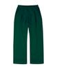 MOZMOZ Plain Single-Pleat Wide Training Pants Green
