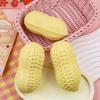 Peanut Stress Sphere Plush Press Plaything Asmr Sensory Squishy Fidget Toy Anti-Stress Gift For Kids Adults Anxiety Relief