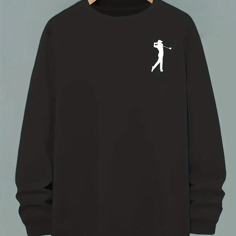 

Neck Sweatshirt, Quick-Dry & Anti-Static, Perfect for Office Commute & Daily Wear XXL чорний