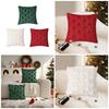 Christmas Throw Pillow Cover 45x45cm, Festival Sofa Chair Cushions Case for Living Room Bedroom