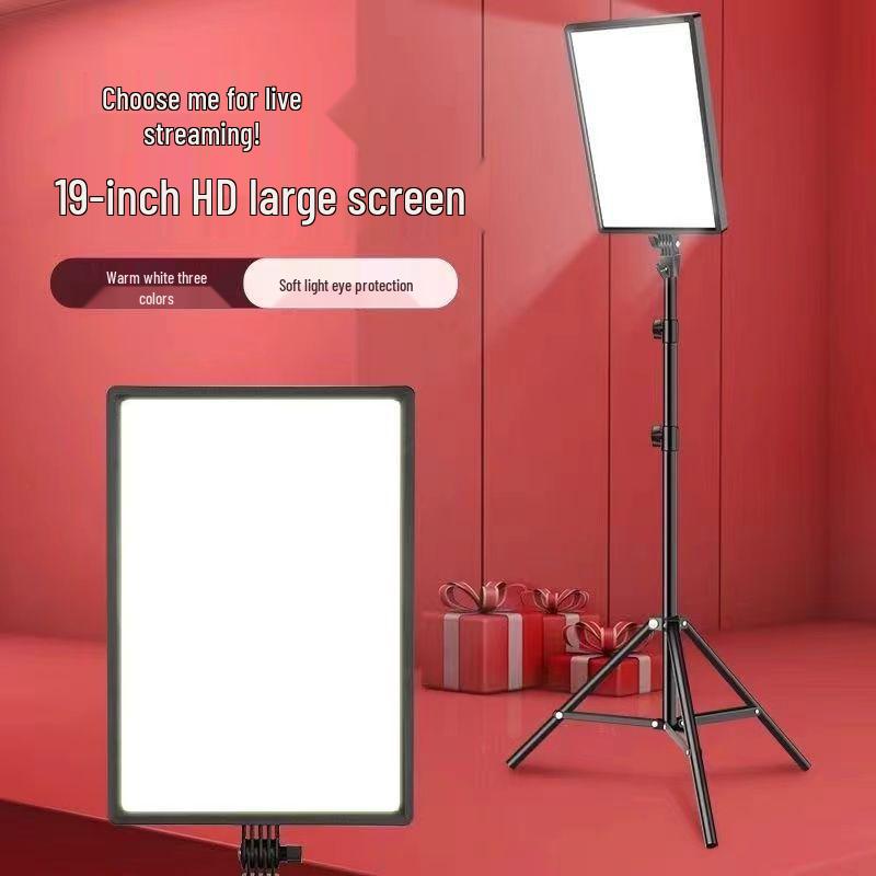 Panou profesional de lumină LED pentru streaming live și fotografie de interior