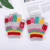 Knitted Knitting Mittens Thick Mitten Lovely Winter Warm  Boys Girls
