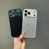 Plating Bling Glitter Len Camera Protect Shell Case For iPhone 15 14 13 16 17 Pro Max 17Pro 16Pro Shockproof Hard Cover