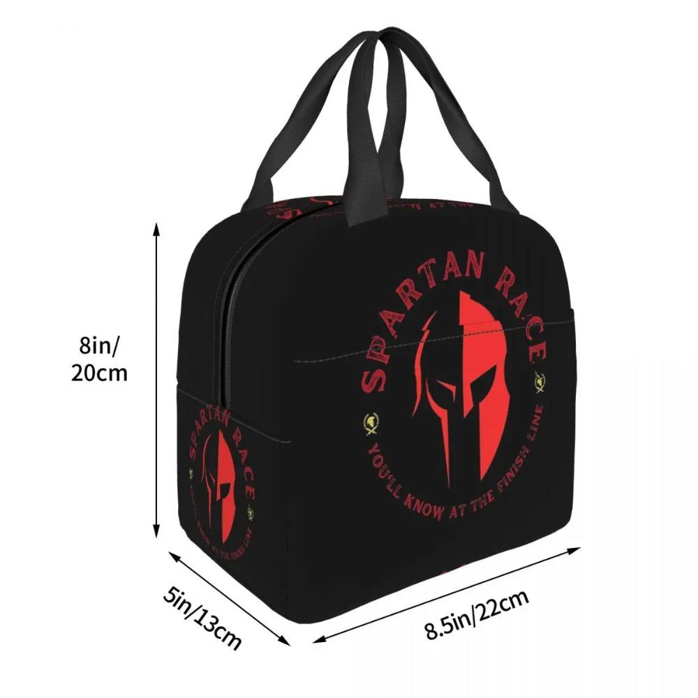 Spartan Race 1 Insulated Lunch Bag for Kids School Cooler Thermal Food Box Tote Portable Lunch Boxes Container