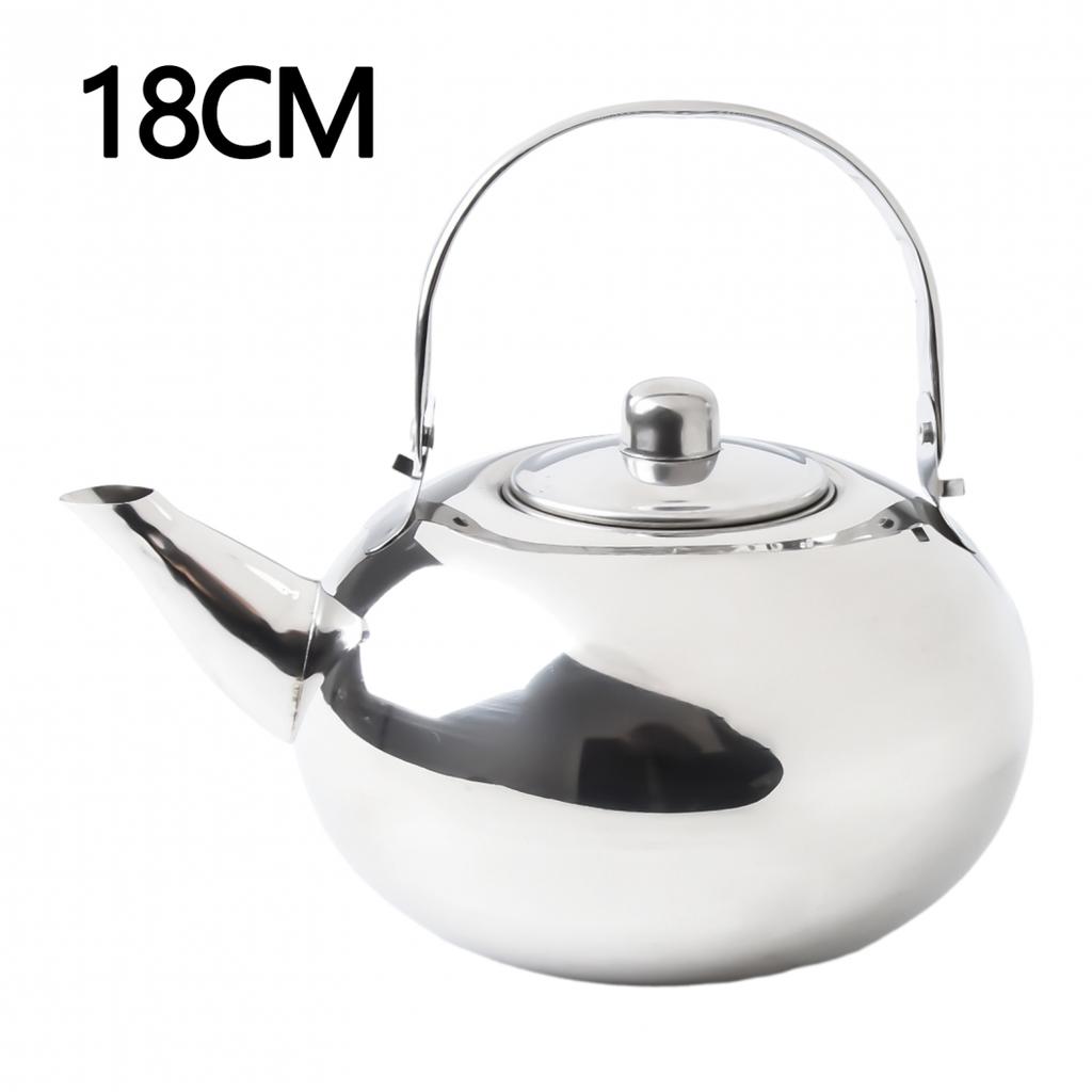 Camping Coffee Pot Made of Stainless Steel with Anti Scalding Handle