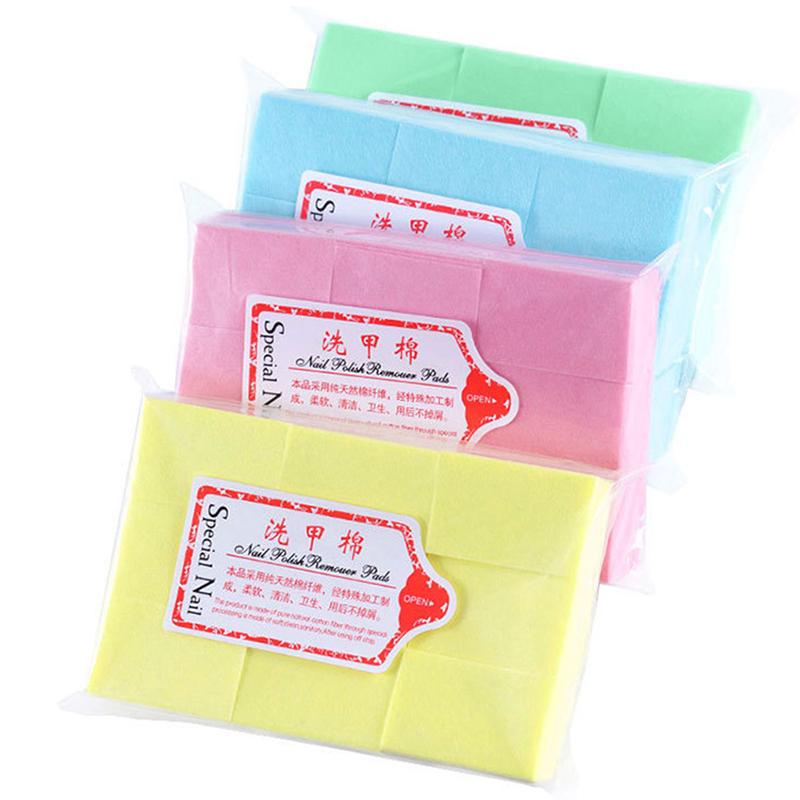 630 Pcs Acrylic Uv Gel Tips Cotton Nail Polish Remover Cleaner Wipes Lint Free
