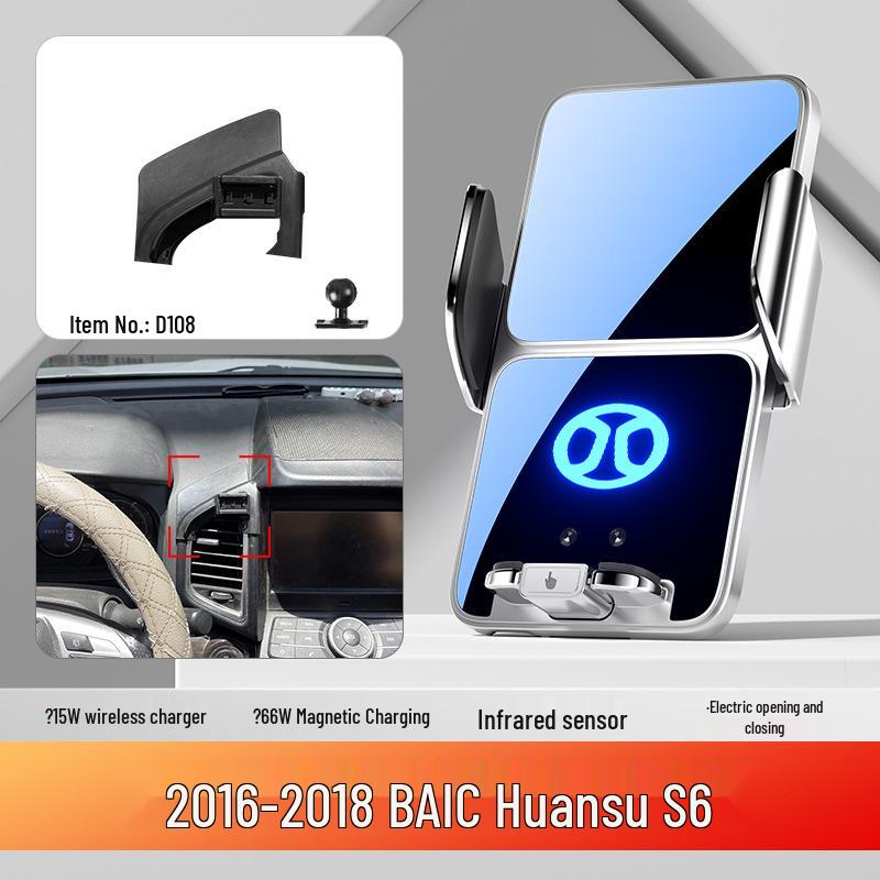 Phone Holder for BAIC Senova EU5 500, D40x35 25 Round Air Vent, BJ20