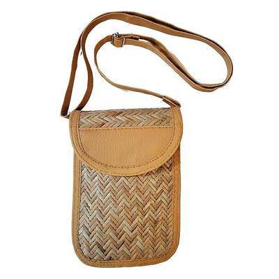 RSINC Bamboo Bag Handmade Women's Mobile Sling Bag Eco-Friendly for Ladies B0DG5ZRY1Q