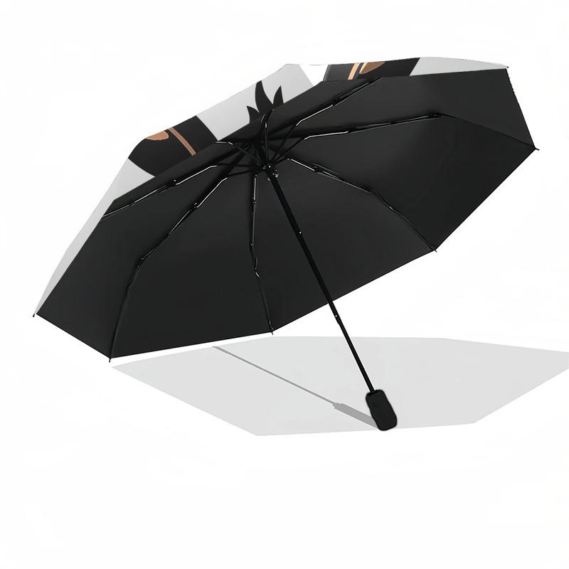Bing Bunny, Children's Character Automatic Opening and Closing, 8 rib Structure Portable Umbrella, Suitable for Men and Women in All Seasons