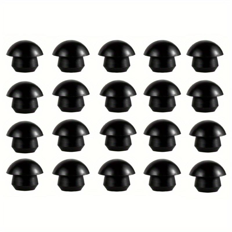 

20 шт. Черные резиновые пробки для залива масла в бутылки - Конические аксессуары для гидравлических домкратов, Прочные уплотнители камер для хранения жидкости 20pcs