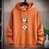 Cute Dog Pattern Mens Hooded Hoodie Sportshirt Plus Size Boys Pullovers M-5XL