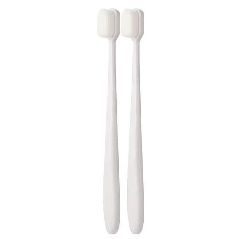 2/4/8 pz Spazzolino da Denti Spazzolino Ultra-fine Morbido Antibatterico Protegge la Salute delle Gengive Portatile da Viaggio Spazzolino da Denti Strumenti per l'Igiene Orale