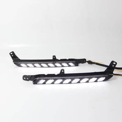 2X Car LED Daytime Running Light Turn Signal Lamp For Toyota Hilux Revo 2020-21