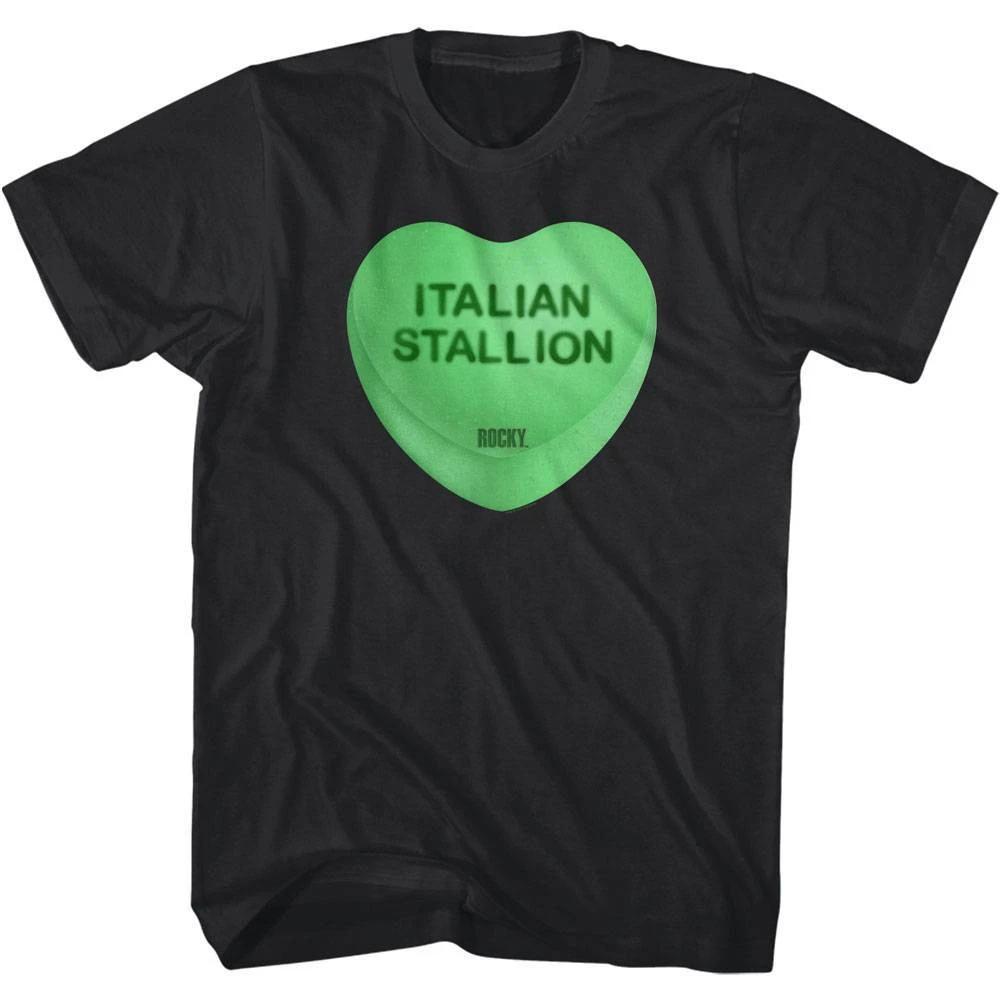 Rocky Italian Stallion Love Heart Men s T Shirt L