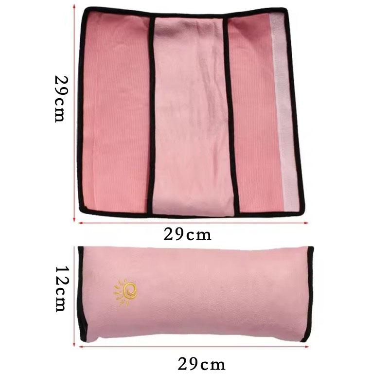 Car Child Safety Shoulder Guard Belt Adjustment Retainer Anti-Strangle Neck Belt Baby Pillow Safety Belt Seat Sleep Positioner