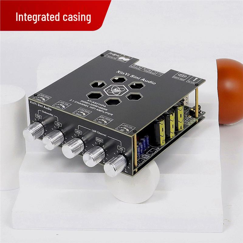 

AS21HPA 2.1 Channel High-Power Bluetooth Amplifier with Heavy Bass (300W x 2 + 600W, TPA3255)