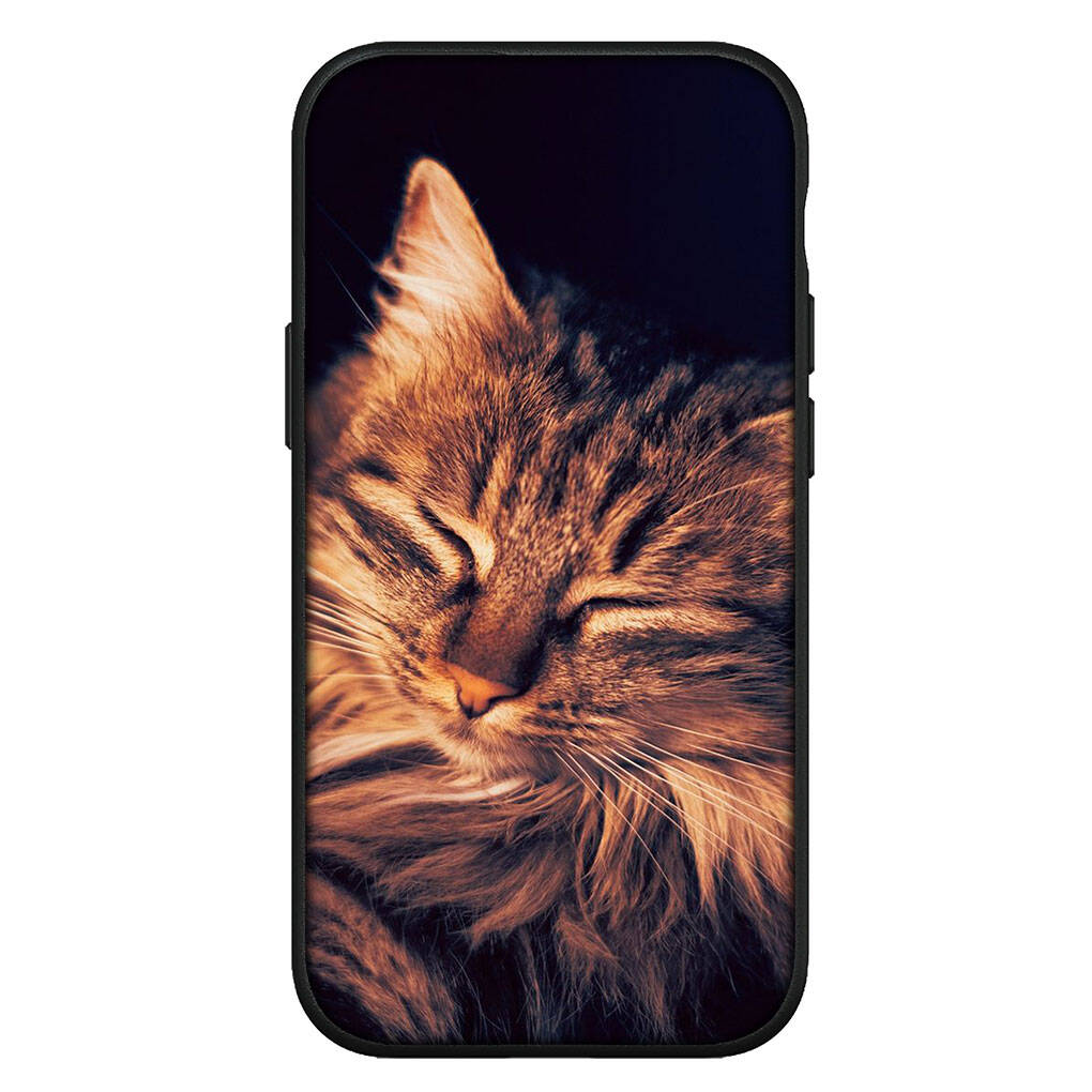 For Samsung Galaxy S25 S24 S23 S22 Ultra FE Plus A17 A37 A57 A56 A55 A06 A16 A15 A36 A26 A35 A05 A25 A54 A34 Phone Case Comics Cat Meow Lovely Cover