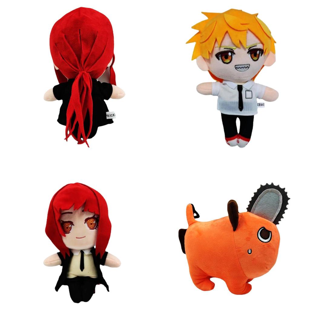 Adorable Chainsaw Man Plush Toy Denji Power Quanxi Makima Pochita Soft Cuddly Kids Gift
