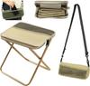 Portable Mini Folding Backpack Stool Outdoor Adjustable Chair with Carry Bag Lightweight Camping Hiking Folding Fishing Stools