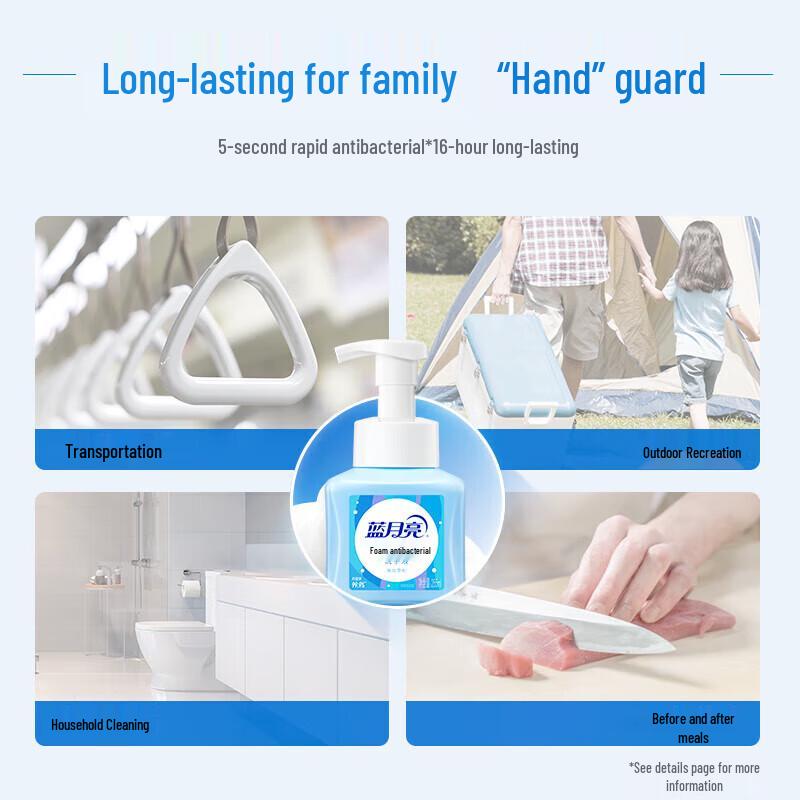 Blue Moon Antibacterial Foaming Hand Soap with Amino Acids