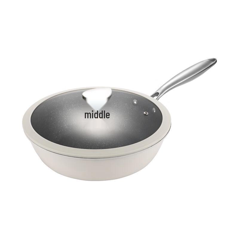 Kangshida Maifan Stone Non-stick Wok 28cm