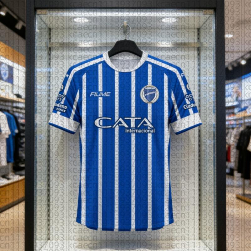 

New Soccer Jersey Godoy Cruz 3D Printed Men s Athleisure T-Shirt Summer Quick-dry Soft Comfy Lightweight Beachwear S