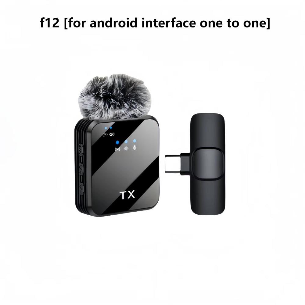 3-in-1 Universal Wireless Lapel Microphone, Noise Reduction Mic For Live Shooting, Compatible With iOS, Android, Computer