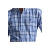 Polo Ralph Lauren Logo Embroidered Plaid Button-Down Long Sleeve Shirt Men Shirts Blue 71095177-401