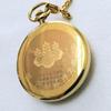 [USED] SEIKO Quartz Pocket Watch Gold with Chain