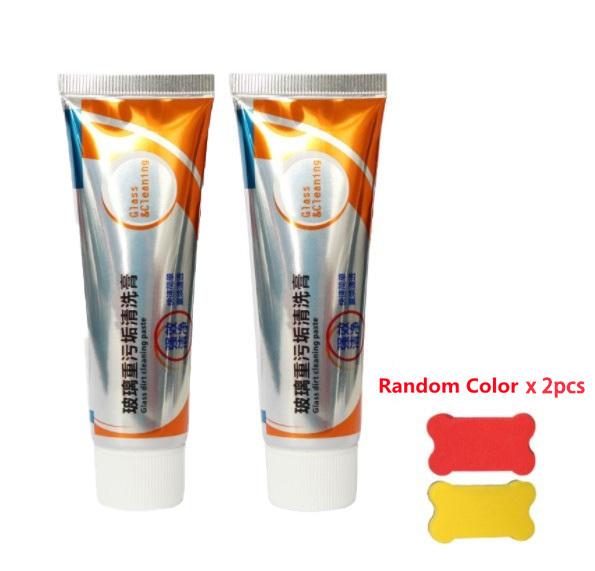 50/100g Autoglaspolierpaste zum Entfernen von Ölfilmen, saubere Politurpaste für Autofenster, Frontscheiben-Agent-Werkzeuge