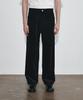 Hoite Rise Corduroy Work Pants (Black)