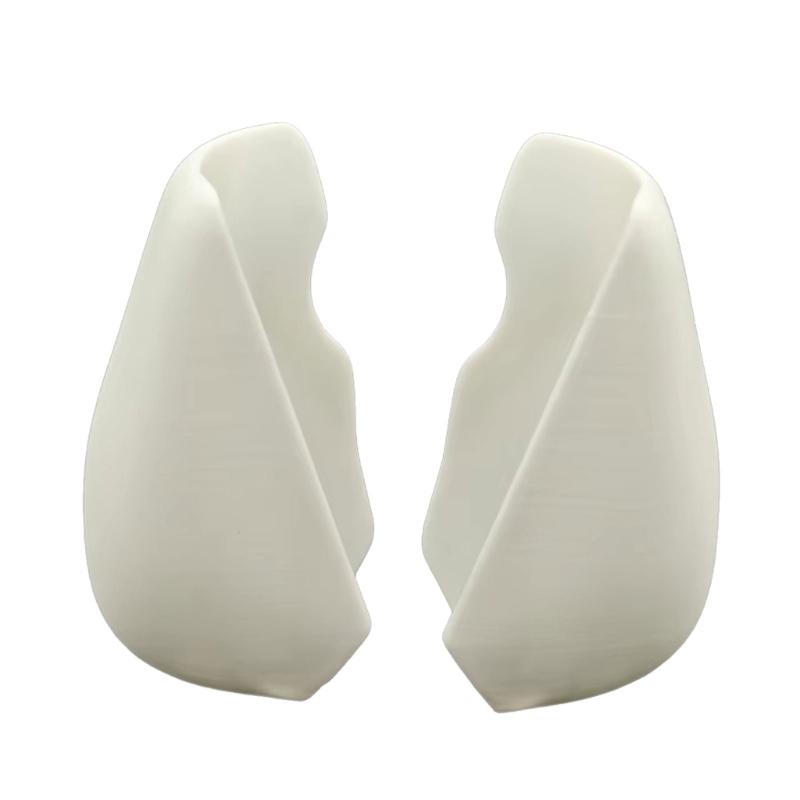 2pcs Plastic Grip Cover for ROG Game Cosnole Ergonomic Handle Protective Shell Gamepad Grip Protector Shockproof белый