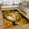 Antica carta nautica, mappa del mondo, bussola, tappeto per soggiorno, camera da letto, decorazione antiscivolo per divano, zerbino
