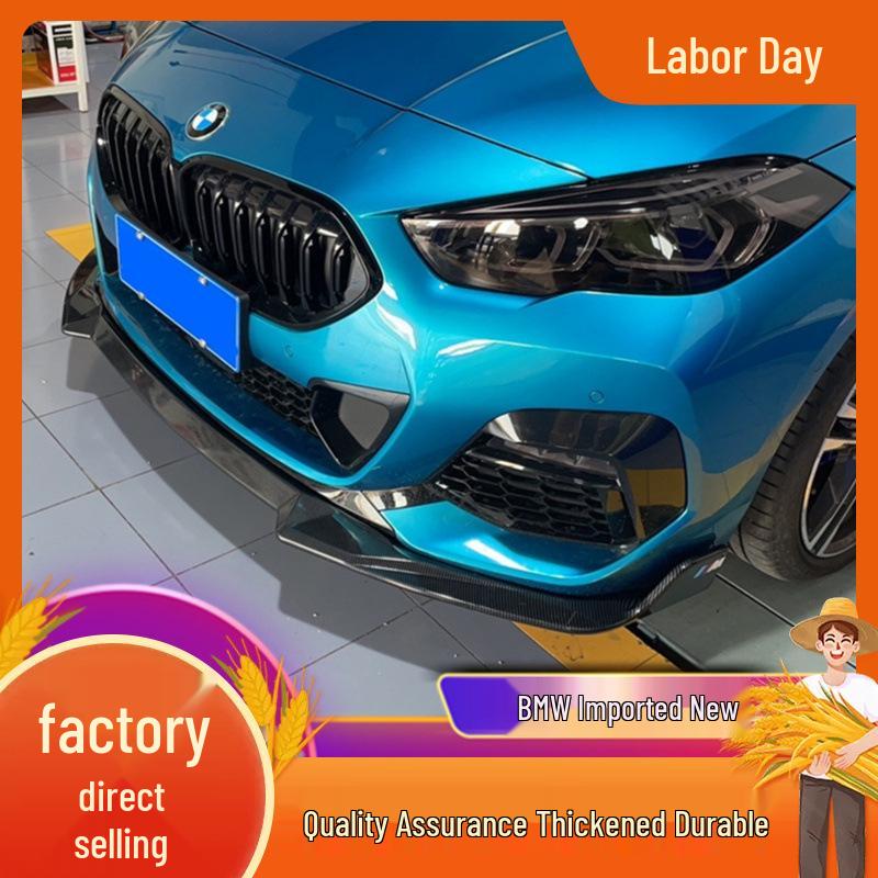 Compatible with 2023 BMW 2 Series F44: Front Lip, Rear Diffuser, Tail Wing, Side Skirts, Night Black Grille Body Kit 225 Fan.