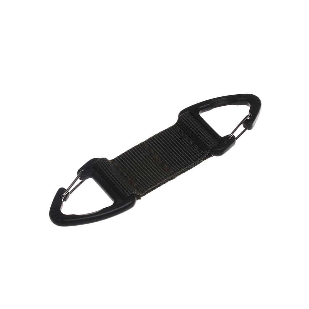 Accessories Plastic Alloy Keychain Belt Buckles Hooks Triangle Carabiner Spring Quickdraws Clip