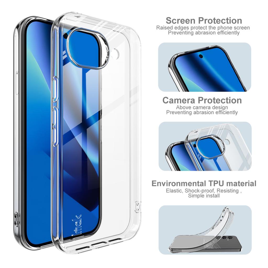 For Google Pixel 10a Phone Case IMAK Soft Slim Case UX-10 Series
